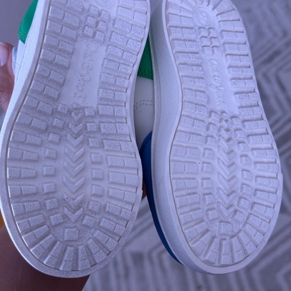 Cat & Jack Red, Blue, and White Kids Sneakers - Picture 3 of 3